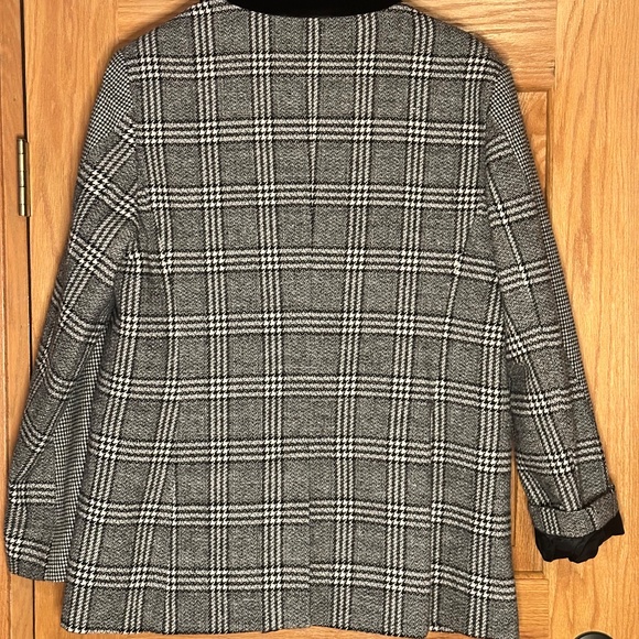 Avec Les Filles - Mixed Houndstooth Blazer - Size Large - Picture 2 of 4